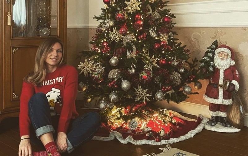 Cum a petrecut Crăciunul Simona Halep
