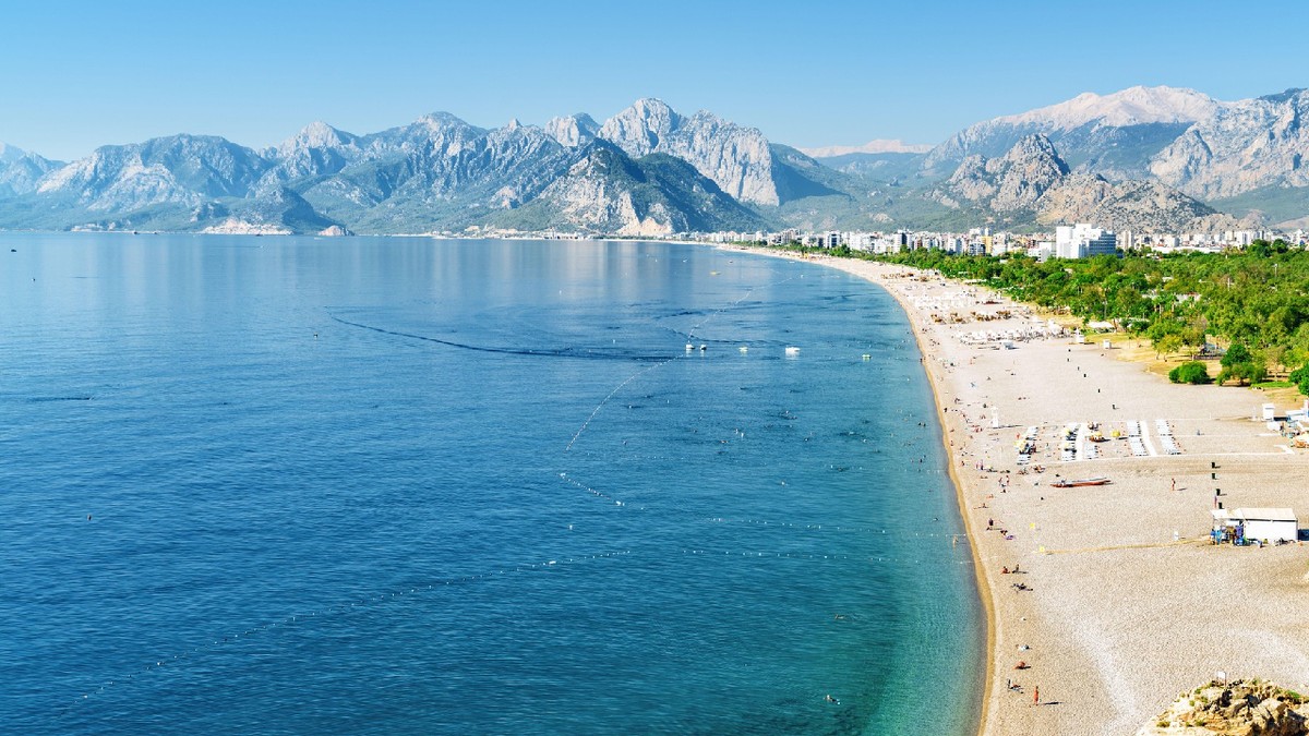 plajă din Antalya