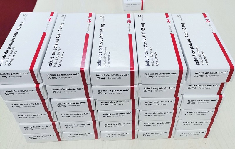 Farmaciile vor păstra încă un an comprimatele de iodură de potasiu comandate de stat la începutul războiului din Ucraina