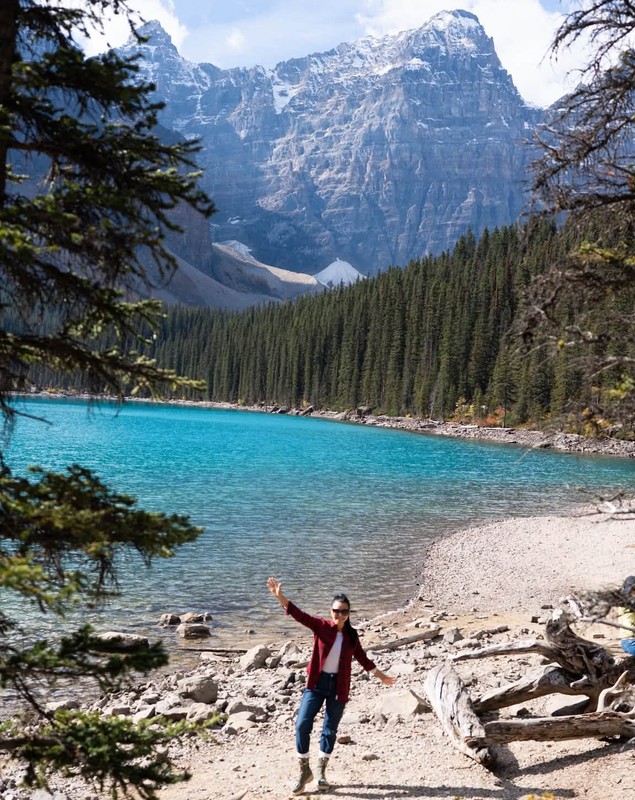 Corina Caragea, vacanță de vis în Canada