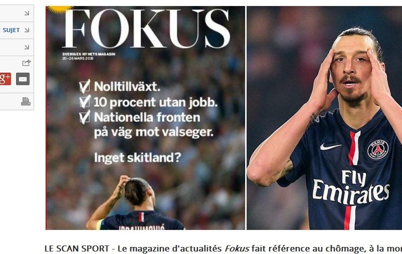 Suedezii sunt de acord cu Ibrahimovic: ”Franța este o țară de rahat!”