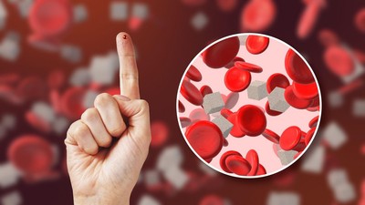 Blood sugar level test for diabetes