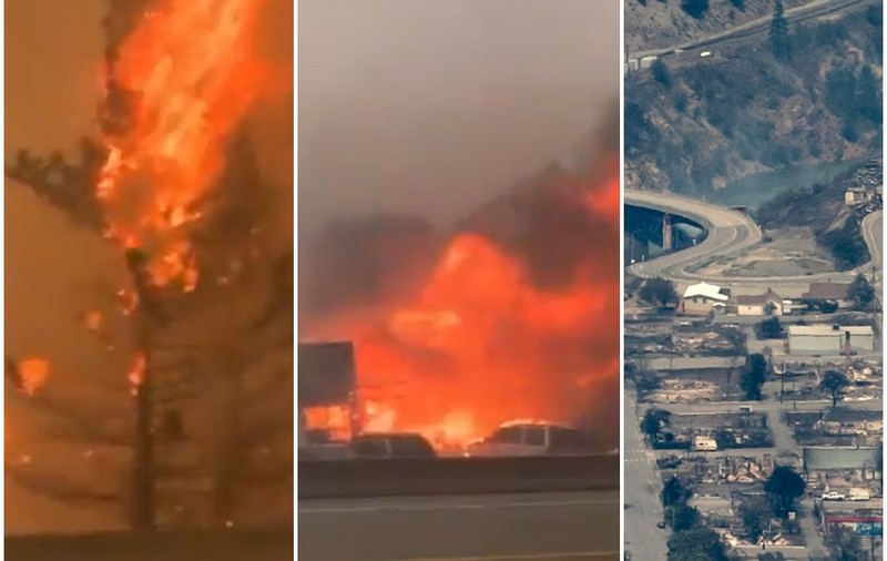 Satul canadian care a bătut recordul național de temperatură a fost „devastat” de un incendiu
