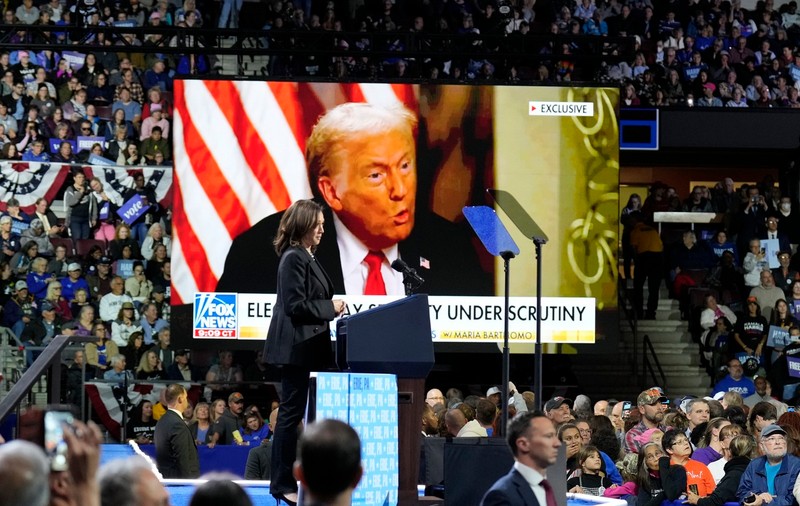 Kamala Harris îl numește pe Donald Trump un „dezechilibrat” care vrea o „putere fără control”