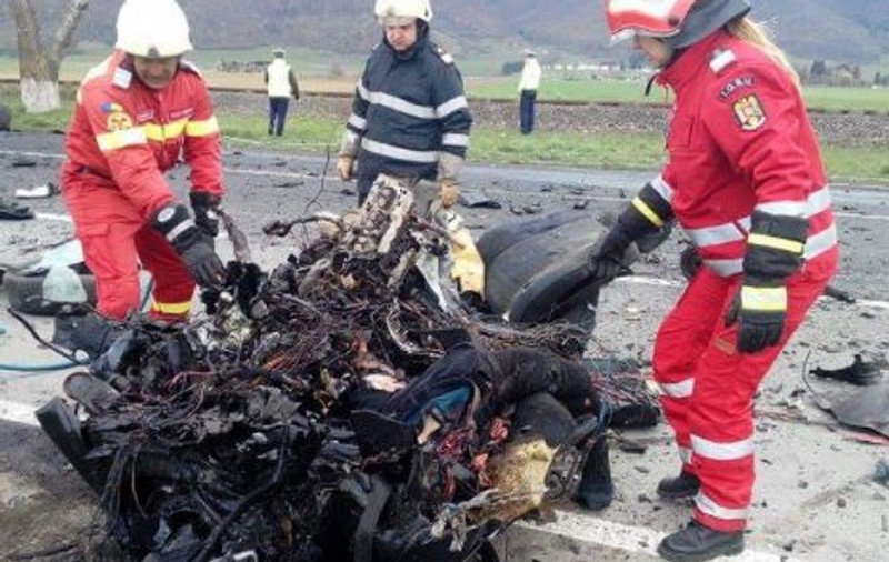 ACCIDENT ÎNFIORĂTOR la BRAȘOV, unde o persoană și-a pierdut viața. Imagini șocante!