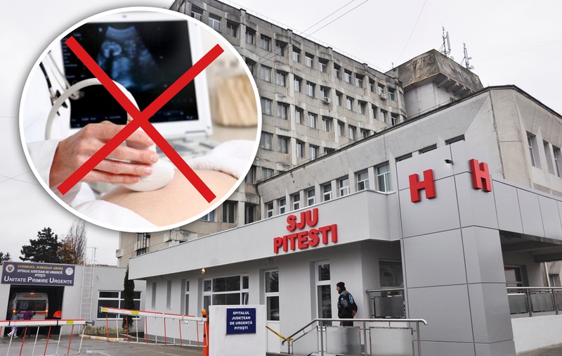 Cel mai mare spital din Argeș nu le face gravidelor ecografii decontate, așa că femeilor le rămâne varianta să plătească până în 400 de lei “unde doresc dumnealor”