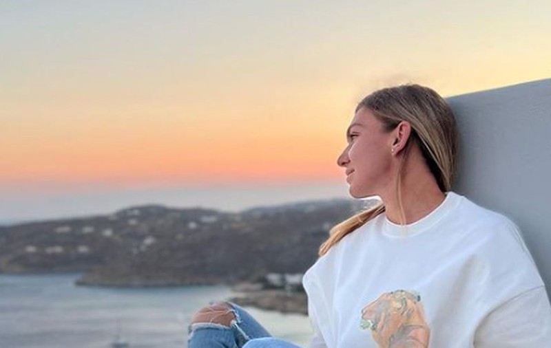 Simona Halep, vacanță în Grecia. Imagini cu sportiva relaxându-se alături de Toni Iuruc