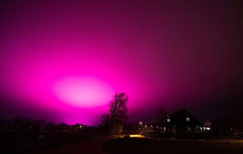 Îngrijorare într-un oraș din Suedia, după ce cerul a devenit violet. Ce se întâmpla, de fapt