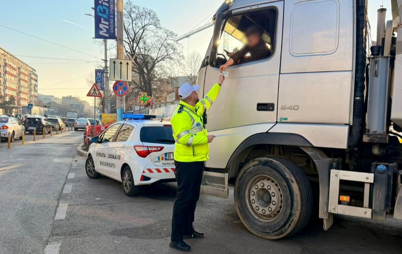 Schimbări majore pentru șoferii de TIR care circulă în București. Primăria pregătește noi restricții și amenzi de până la 10.000 de lei