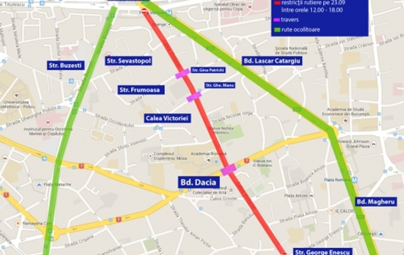 UPDATE/ Evenimentul „Ziua fără autoturisme” a fost anulat