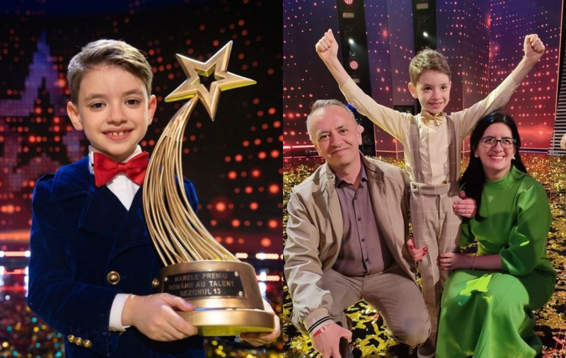 Părinții lui Rareș Prisacariu, primele declarații după „Românii au talent”. Cu ce se ocupă și ce planuri au pentru băiețelul lor