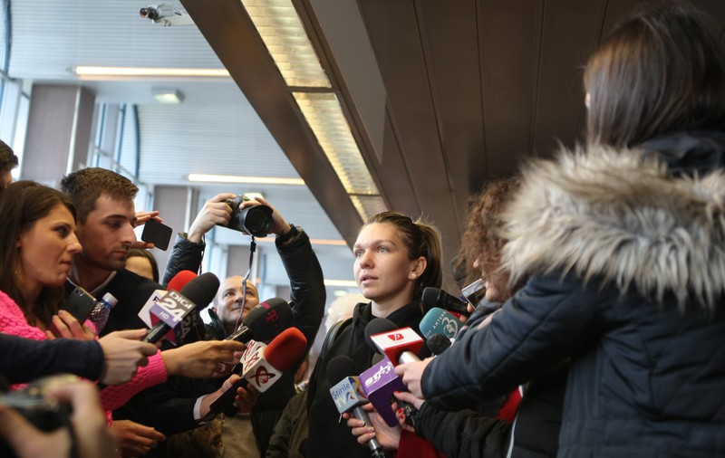 Simona Halep a revenit în România. Primele declarații / FOTO & VIDEO
