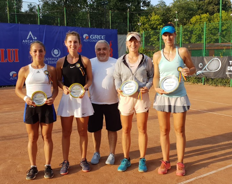 Turneul ITF de la București. Cristina Adamescu și Andreea Ghitescu au pierdut finala de dublu la ”Cupa Centenarului”