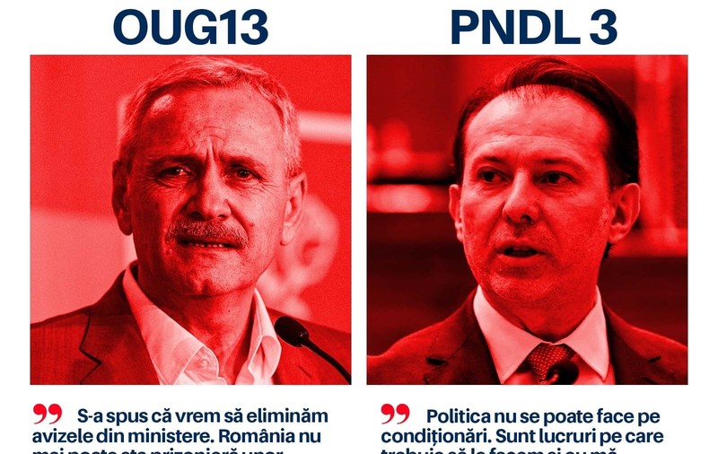 USR-PLUS: Florin Cîțu a devenit dependent de putere ca Liviu Dragnea. PNDL e mită politică