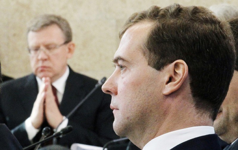 Medvedev a cerut demisia, în direct la TV, a ministrului rus de finanțe