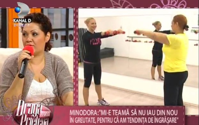 Minodora încape în pantalonii de acum zece ani! Vezi ce a făcut cu hainele de grasă după ce a slăbit