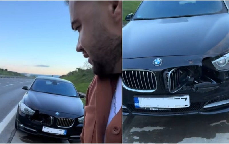 Pe cine dă vina Culiță Sterp după ce a făcut accident pe autostradă la ora 4.30: „S-a dus, asta e”