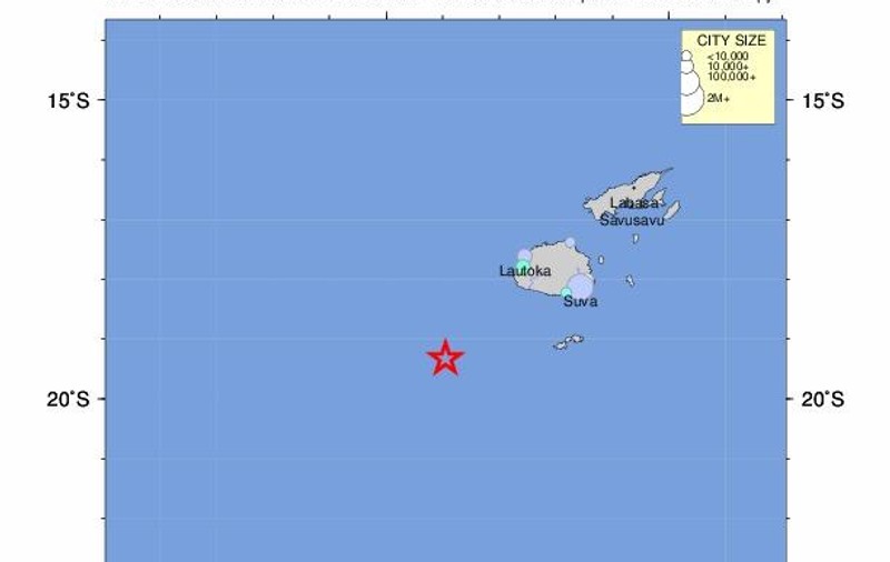 Cutremur în largul insulelor Fiji, în această dimineață. Ce spun specialiștii despre un eventual tsunami