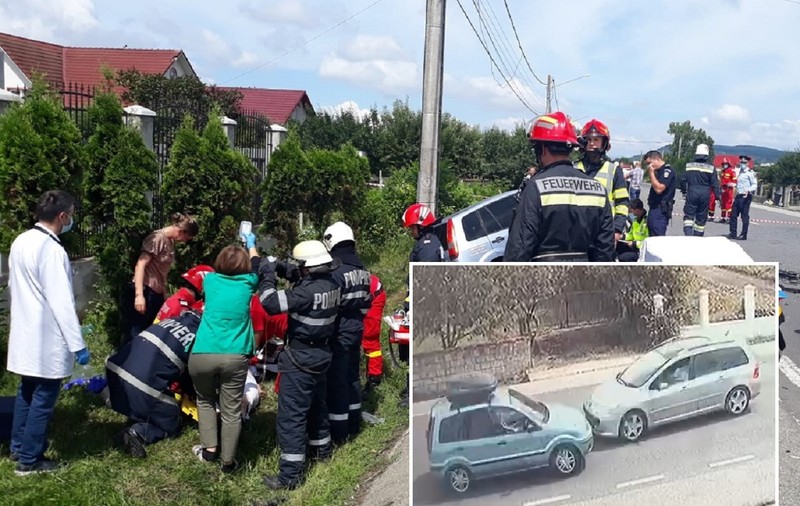 O tânără mămică, însărcinată cu al doilea copil, a murit la volan, lovită în plin de un șofer începător, la Șieu Măgheruș