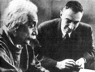 Împreună cu fizicianul american Robert Oppenheimer