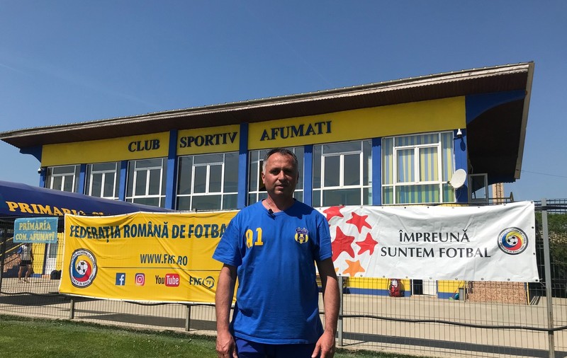 Vasile Neagu, de la CS Afumați, cel mai longeviv antrenor din primele două ligi de fotbal ale României