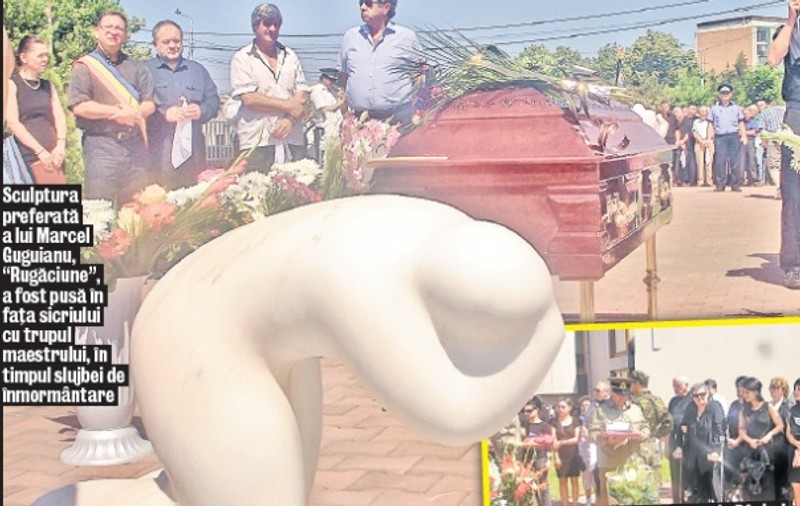În această sculptură voia Marcel Guguianu să i se păstreze inima