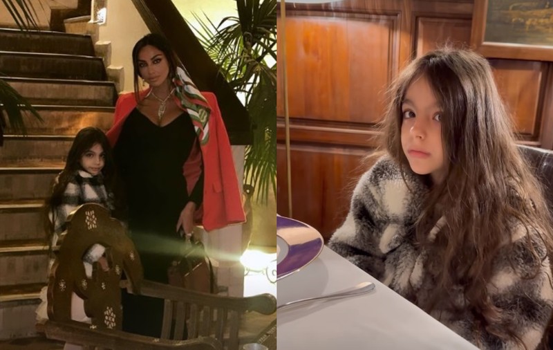 Imagini rare cu fiica Mădălinei Ghenea. Cât a crescut Charlotte, care la șase ani e pasionată de olărit