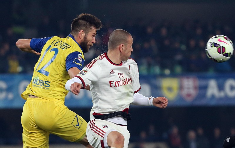Milan, BLOCATĂ de Chievo! Echipa de pe ”San Siro”, la jumătatea clasamentului