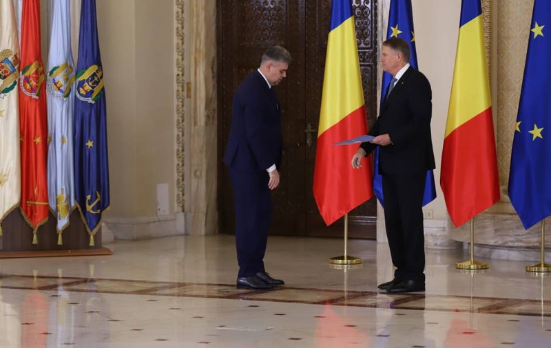 Guvernul Ciolacu 2 a depus jurământul în fața președintelui Klaus Iohannis