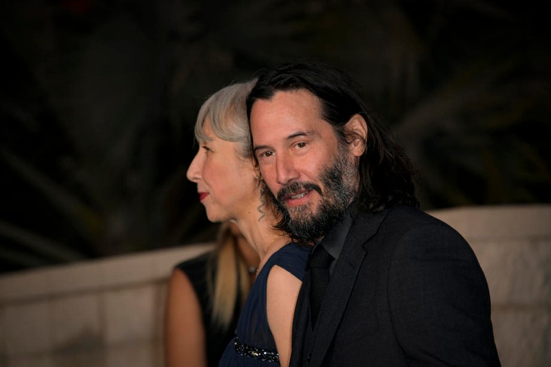 Keanu Reeves a colaborat cu artista Alexandra Grant înainte de a avea o relație