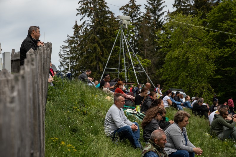 Oamenii au venit din toate colțurile țării pentru a participa la pelerinaj