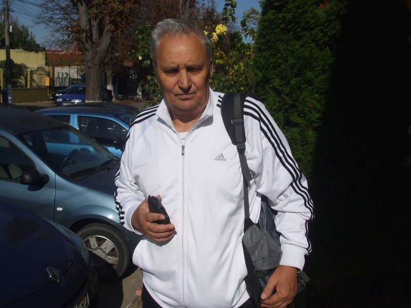Ioan Stan, nemilos cu părinții campioanei FOTO: ziuaconstanta.ro