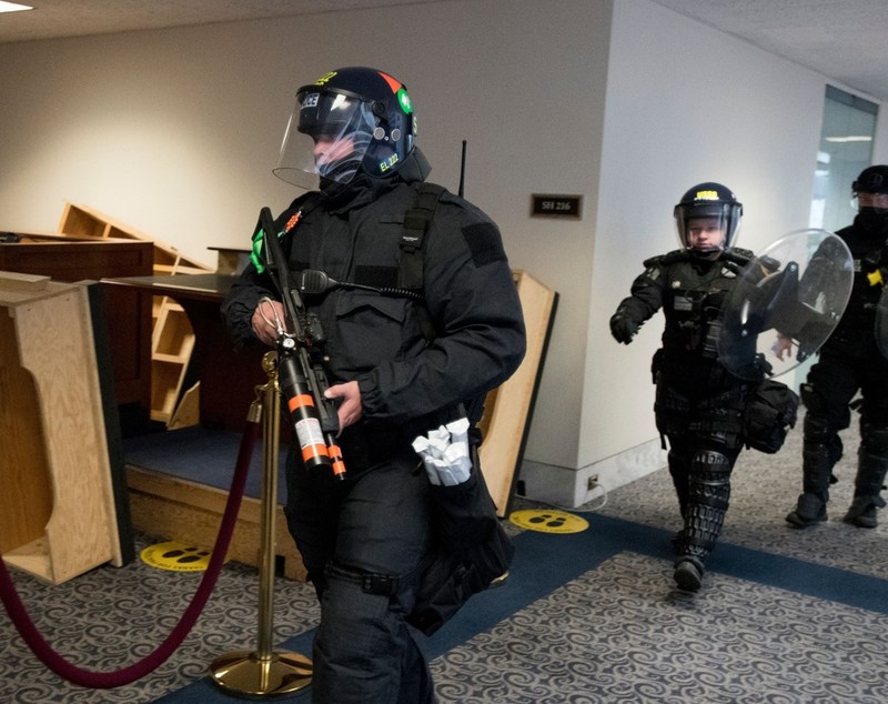 Scenele șocante din SUA, în imagini. Fotografii incredibile din Congresul american