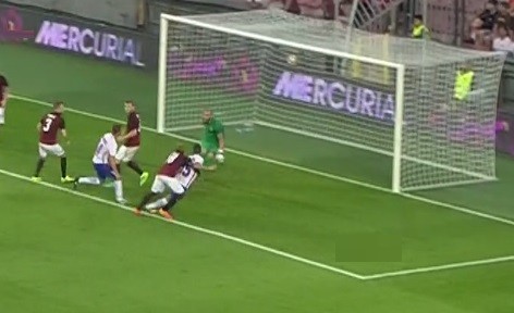 faza la care Momcilovici a cerut penalty FOTO: Captură Pro TV