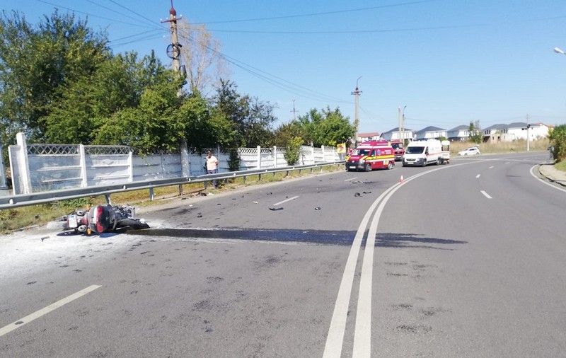 Motociclistul accidentat de Monica Macovei, transferat la Spitalul Floreasca din București