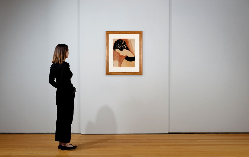 O pictură semnată de Constantin Brâncuși a fost vândută la Londra cu 350.000 de lire sterline