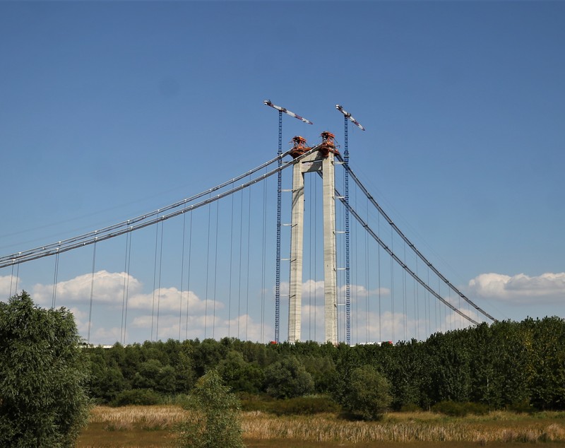 FOTOREPORTAJ. Imagini cu şantierul din jurul „Golden Gate” de Brăila. Termenul anunțat pentru finalizare, luna decembrie