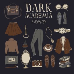 O ilustrație care prezintă stilul Dark Academia Foto: 123rf.com