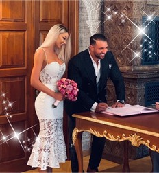 Bianca și Alex s-au căsătorit civil pe 1 august