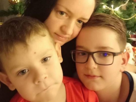 Klima, Rita și Matei (de la stânga) au fost uciși în masacrul de la Bucha (foto Fakty)