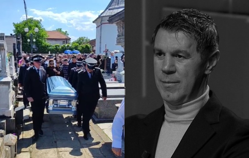 Mihai Leu a fost înmormântat la Hunedoara. Sute de persoane și mai multe mașini de raliu, cu motoarele turate, l-au condus pe ultimul drum