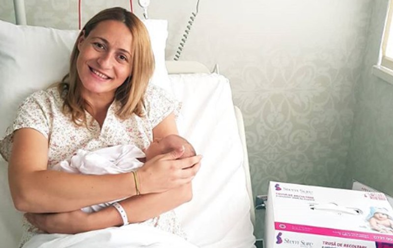 Prima fotografie cu Caelia Ioana, fetița Cameliei Potec: “Suntem bine și ne pregătim să plecăm acasă”