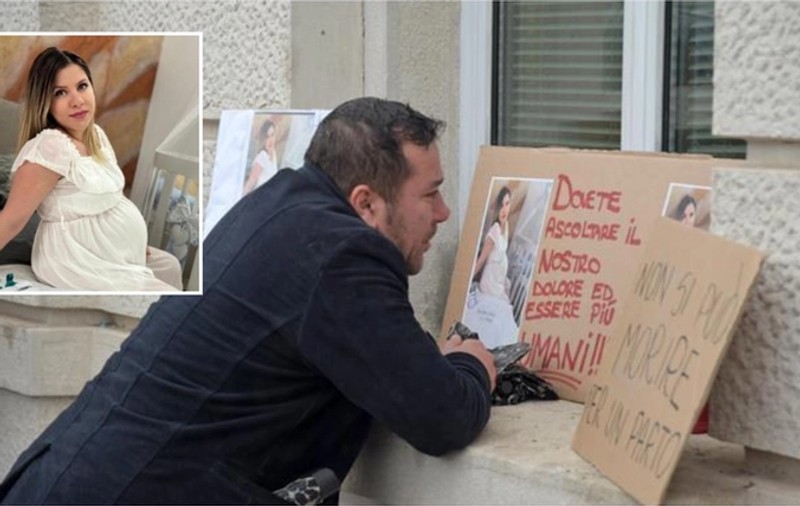 Drama lui Florin, românul care și-a pierdut soția și bebelușul, într-un spital din Italia: „Nu se poate să mori când naști, în 2024”