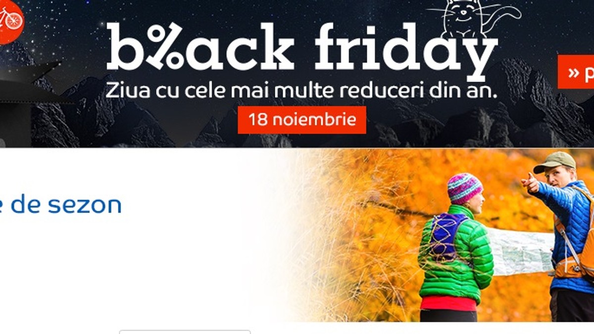 Black Friday 2017 va avea loc în data de 17 noiembrie la eMag, cel mai mare retailer online din România.