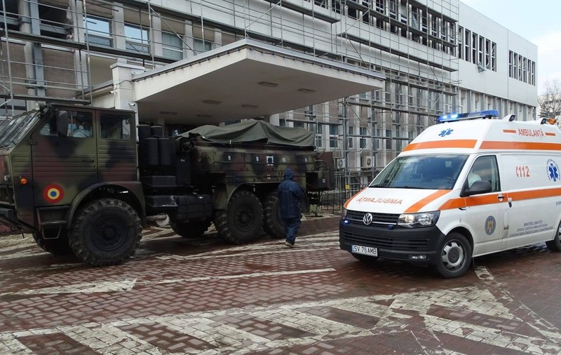 Spitalul din Suceava, dotat cu un rezervor de stocare a oxigenului cu o capacitate de 10.000 de litri