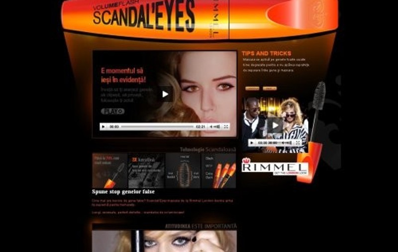 Gene scandalos de voluminoase cu noua mascara Scandal'Eyes de la Rimmel London