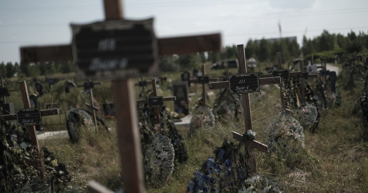 Cimitir din Ucraina