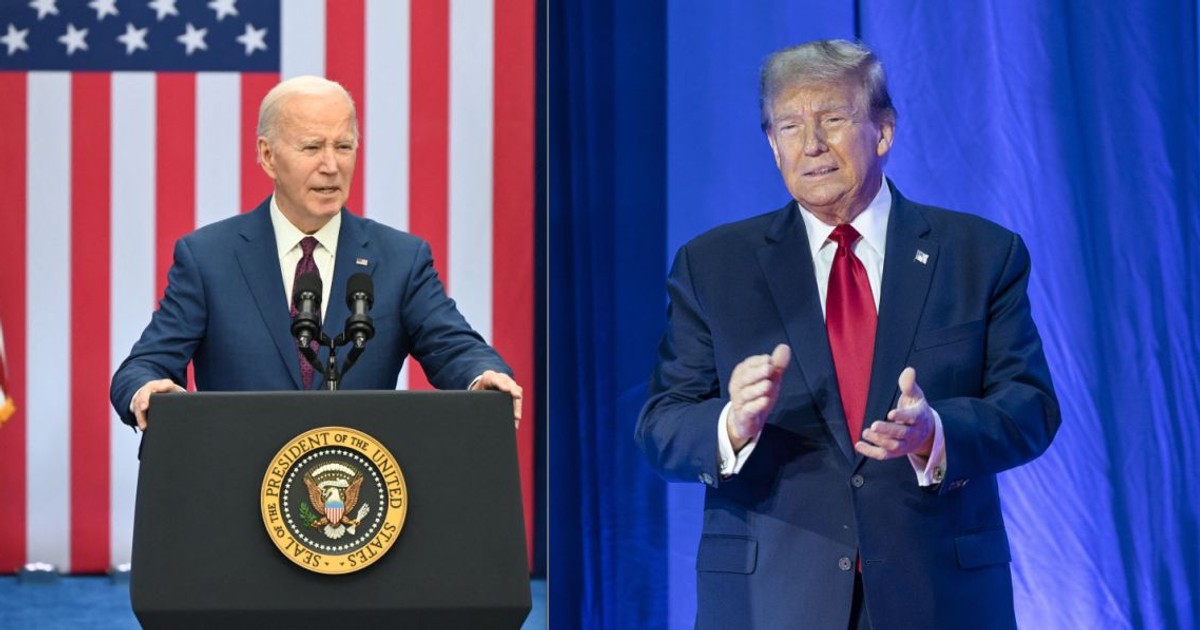 Joe Biden (stânga) și Donlad Trump Foto: colaj Hepta