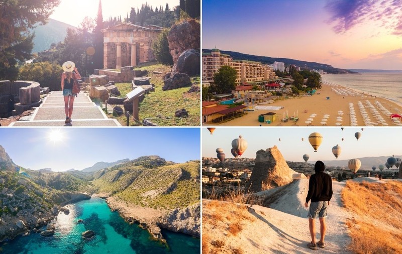 Cât costă o vacanță de o săptămână în Grecia, Bulgaria, Turcia și Spania în 2026