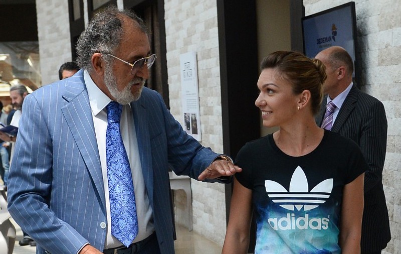 Halep, despre Ţiriac: "E foarte bine că îl am alături. Îmi place cum gândeşte!"